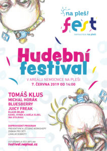 Plakát NaPleš!Fest 2019